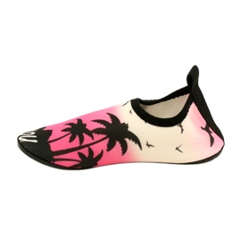 Chaussures d'eau en néoprène rose-noir ProWater 1
