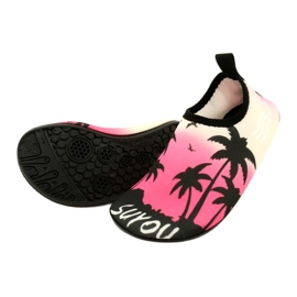 Chaussures d'eau en néoprène rose-noir ProWater 3