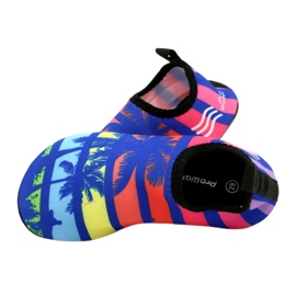 Chaussures d'eau en néoprène bleu ProWater 4