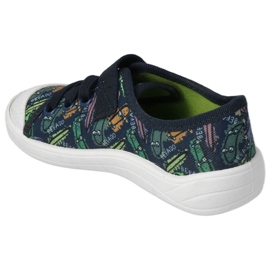 Befado chaussures pour enfants 351Y008 bleu marine multicolore 1