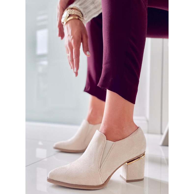 PA1 Brenda Beige chaussures à talons hauts 1
