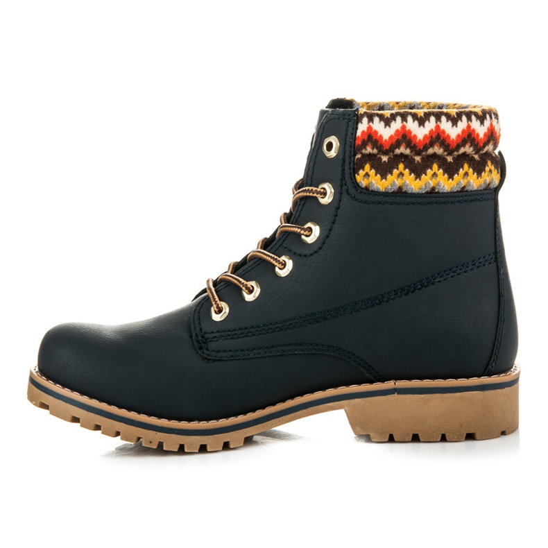 Mckeylor Trappeurs bleu marin 2 Mckeylor Trappeurs bleu marin 2