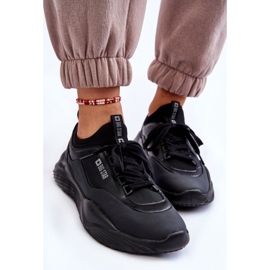 Baskets Femme Memory Foam System Big Star LL274419 Noir le noir 4