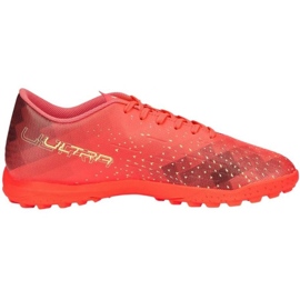 Puma Ultra Play Tt M 106909 03 chaussures de football orange oranges et rouges 1