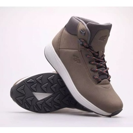 Chaussures 4F 4FJAW22FWINM005-81S brun 1