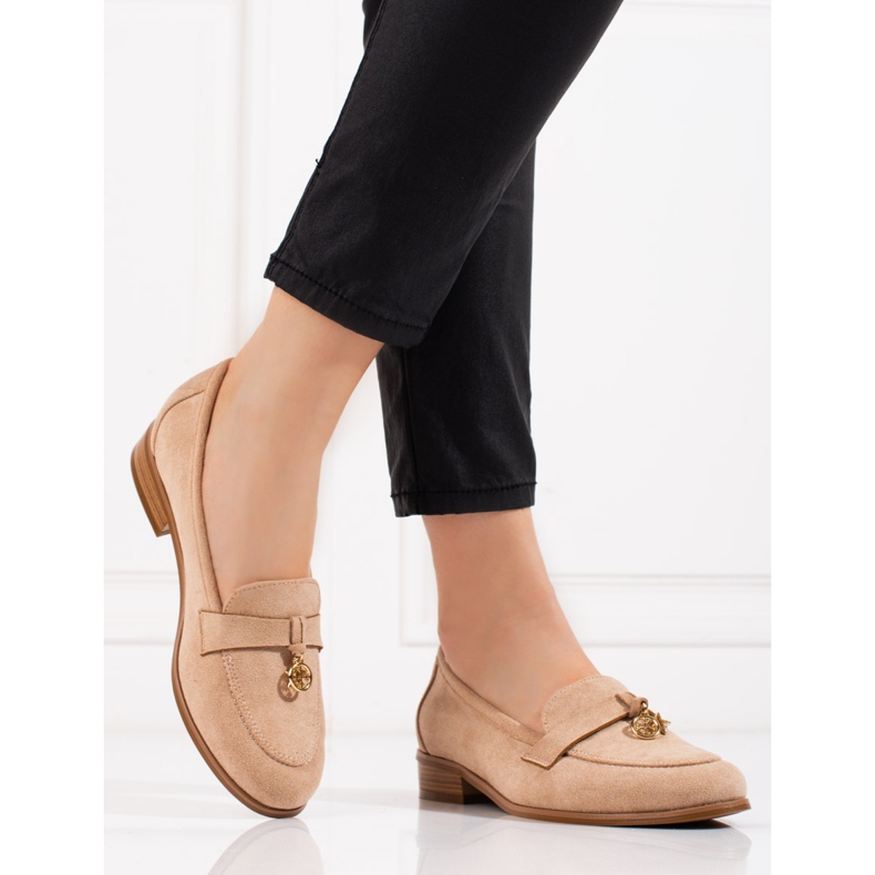 W. Potocki Lords Potocki daim beige femme 1