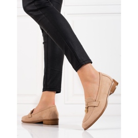 W. Potocki Lords Potocki daim beige femme 3