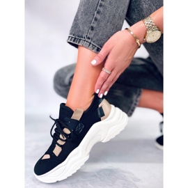 PA1 Tosca Baskets noires pour femmes le noir 1