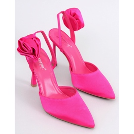 Seastar Epingles satin fleur Flores Fuchsia rose 2