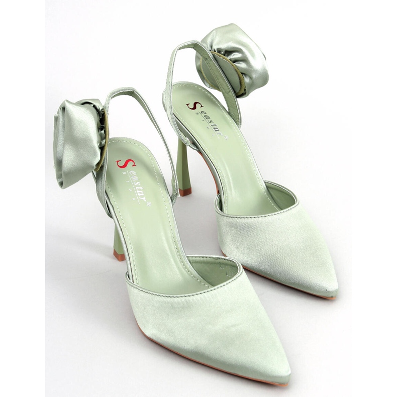 Seastar Epingles satin fleur Flores Vert 1