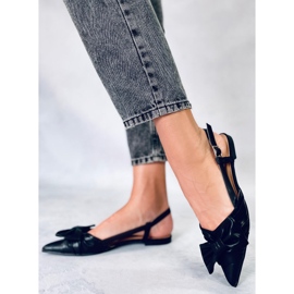PA1 Cotta Ballerines talon ouvert noires le noir 5