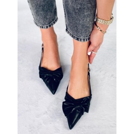 PA1 Cotta Ballerines talon ouvert noires le noir 4