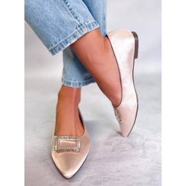 PA1 Ballerines élégantes avec pierres Lorella Beige 2 PA1 Ballerines élégantes avec pierres Lorella Beige 2