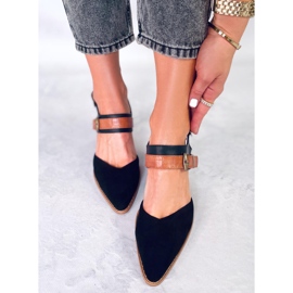 BM Escarpins noirs à talons ouverts Chiatti 1