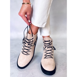 BM Bottes de randonnée femme Nerea Beige 2 BM Bottes de randonnée femme Nerea Beige 2