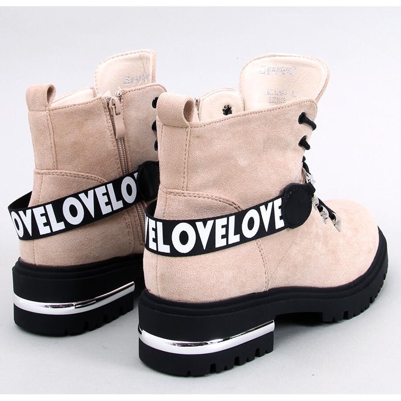 BM Bottes de randonnée femme Nerea Beige 1 BM Bottes de randonnée femme Nerea Beige 1