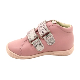 Chaussures Velcro Mazurek 1264 Rose Serpent Coeurs 1 Chaussures Velcro Mazurek 1264 Rose Serpent Coeurs 1