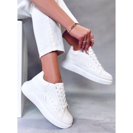 BM Chaussures de sport femme Leone Blanc 2