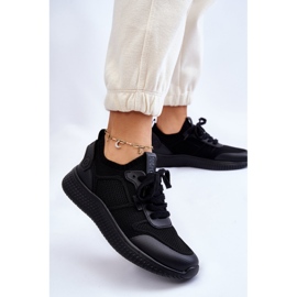 Baskets Confortables Femme Système Mousse Mémoire Big Star LL274414 Noir le noir 2