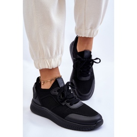 Baskets Confortables Femme Système Mousse Mémoire Big Star LL274414 Noir le noir 6