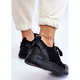Baskets Confortables Femme Système Mousse Mémoire Big Star LL274414 Noir le noir 4