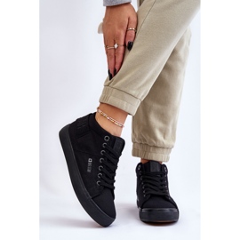 Baskets Montantes Classiques Femme Big Star LL274001 Noir le noir 2 Baskets Montantes Classiques Femme Big Star LL274001 Noir le noir 2