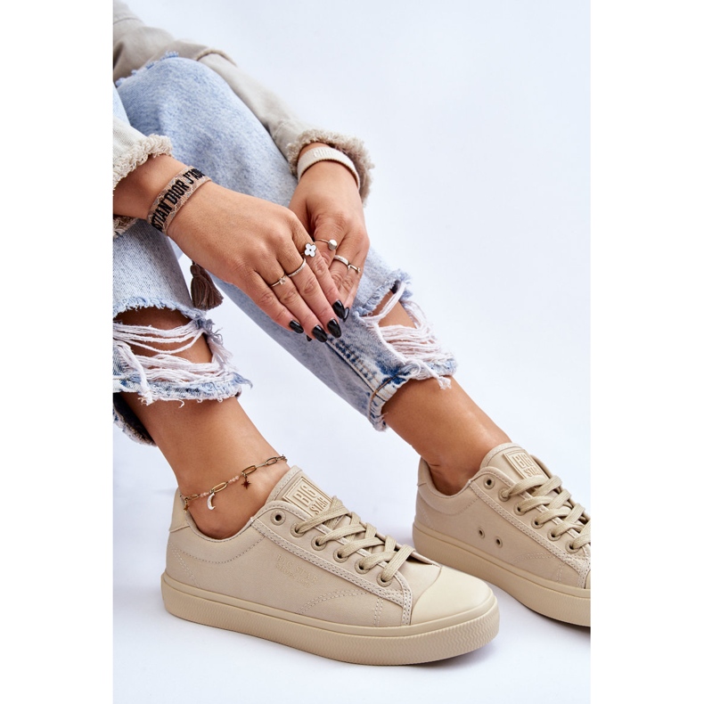 Baskets Basses Classiques Big Star LL274094 Beige 1
