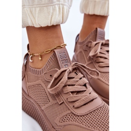 Baskets Confortables Femme Memory Foam System Big Star LL274416 Marron clair brun 6