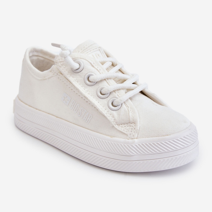 Baskets Enfant Big Star LL374023 Blanc blanche blanche 2
