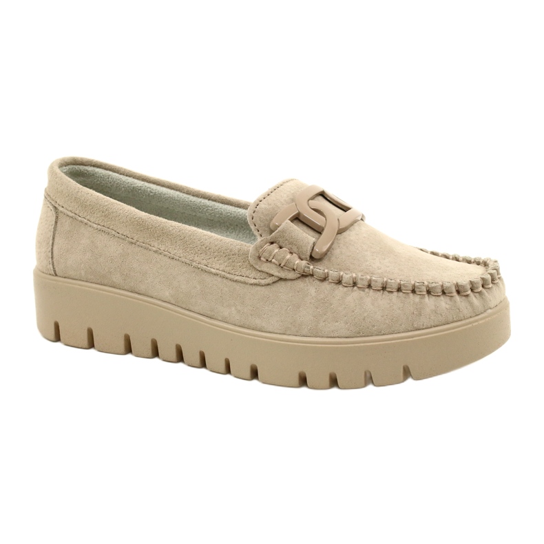 Mocassins en cuir Filippo DP3334/23 BE beige 1