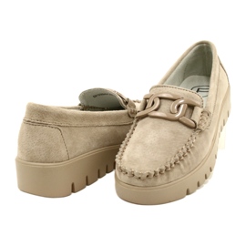 Mocassins en cuir Filippo DP3334/23 BE beige 4