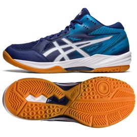 Chaussures de volley Asics Gel-Task Mt 3 M 1071A078 401 bleu bleu 1