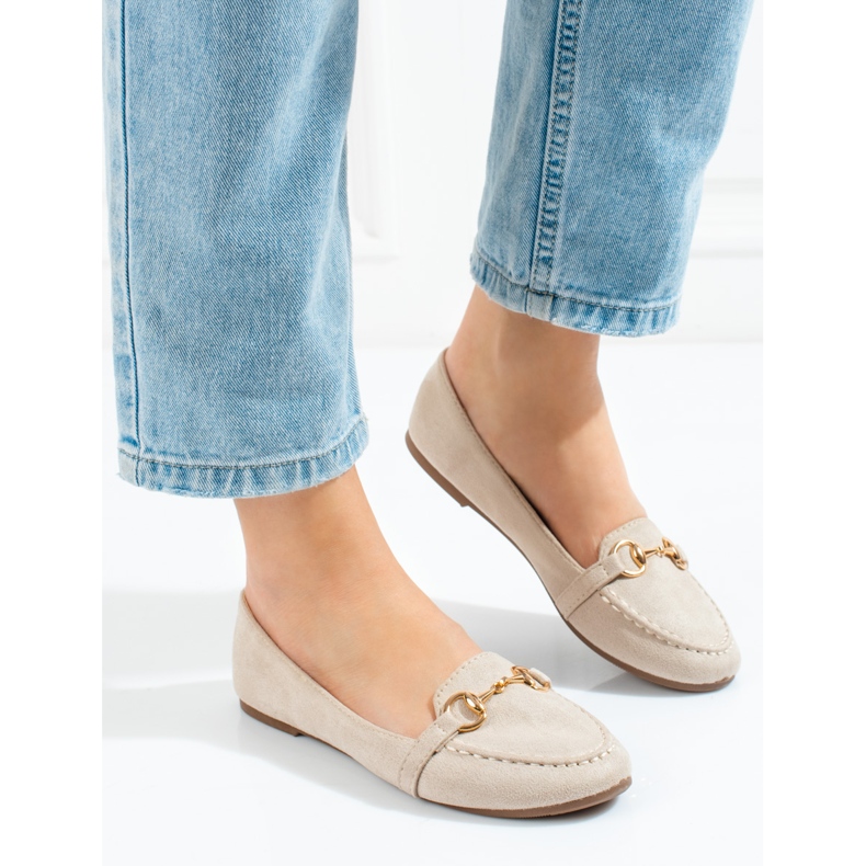 W. Potocki Mocassins beiges pour femmes de chez Potocki 1