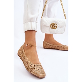 Ballerines Ajourées Tendance Beige Thiago 3