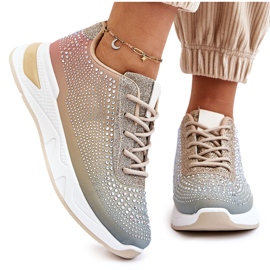 PS1 Baskets Femme Avec Zircon Multicolore Raiden 11