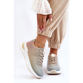 PS1 Baskets Femme Avec Zircon Multicolore Raiden 2