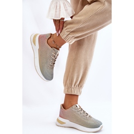 PS1 Baskets Femme Avec Zircon Multicolore Raiden 4