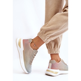 PS1 Baskets Femme Avec Zircon Multicolore Raiden 7