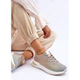 PS1 Baskets Femme Avec Zircon Multicolore Raiden 8