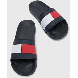 Tommy Hilfiger Tongs en caoutchouc ht Flag Pool FM0FM04263BDS bleu 3