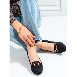 W. Potocki Mocassins noirs pour femmes de Potocki 2