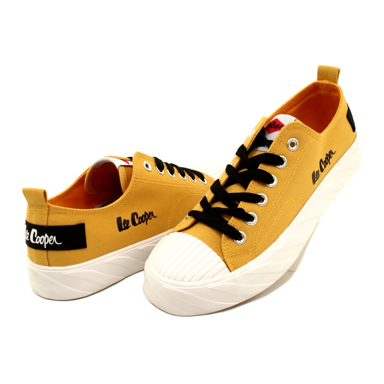 Baskets Plateforme Lee Cooper LCW-23-44-1649L Jaune 4