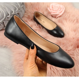 Ballerines classiques femme noir eVento 9BL02-1029 le noir 2