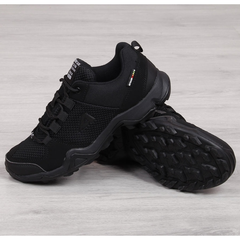 Chaussures de sport trekking homme American Club noires 2