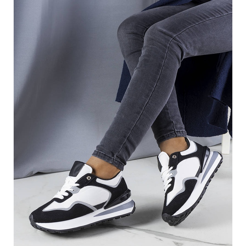 BM Baskets à plateforme Genevieve noires le noir 1 BM Baskets à plateforme Genevieve noires le noir 1