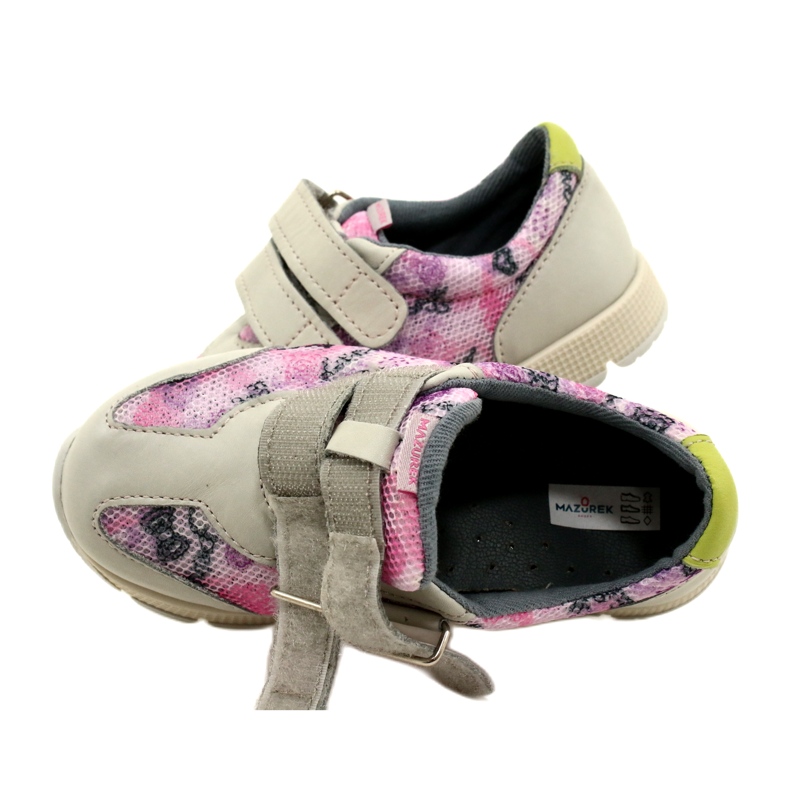 Chaussures décontractées en cuir avec velcro Mazurek AirWalk Sport violet 5 Chaussures décontractées en cuir avec velcro Mazurek AirWalk Sport violet 5