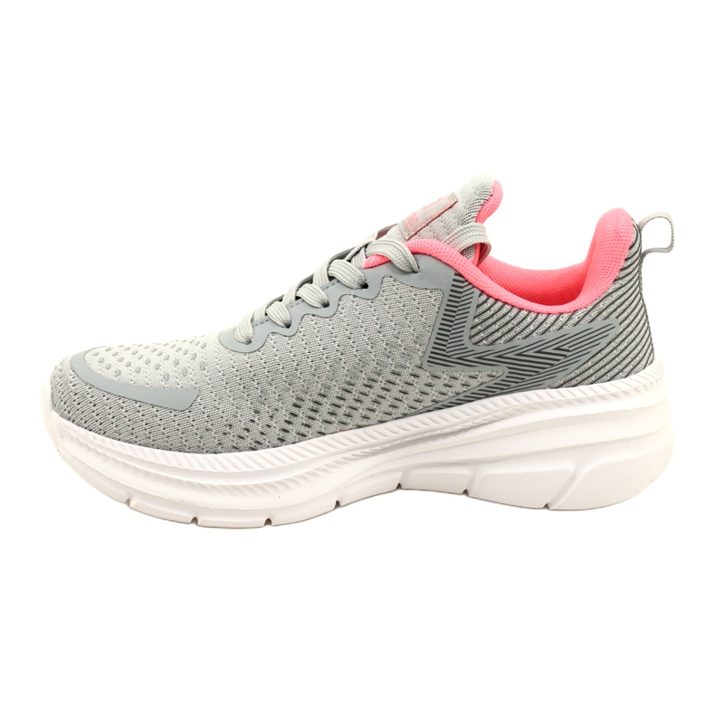 Chaussures de sport pour femmes McBraun 238-5335 Gray-Peach gris 2