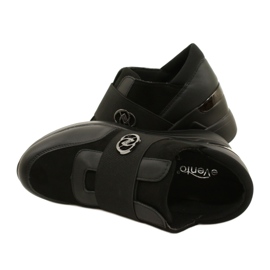 Chaussures à enfiler Baskets compensées Evento 23SP35-5320 Noir 5