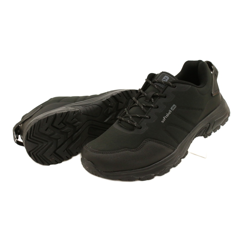 Chaussures de sport softshell trekking homme noir McBraun le noir 5
