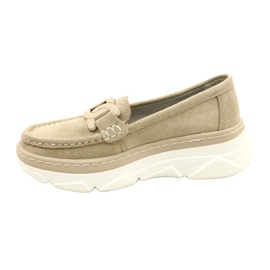 Mocassins en cuir Filippo DP4552/23 beige 2 Mocassins en cuir Filippo DP4552/23 beige 2